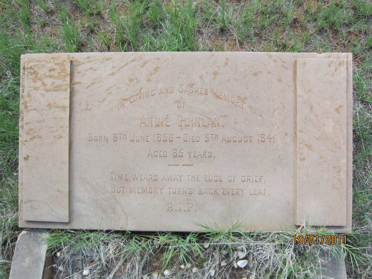 QUINLAN Annie 1856-1941