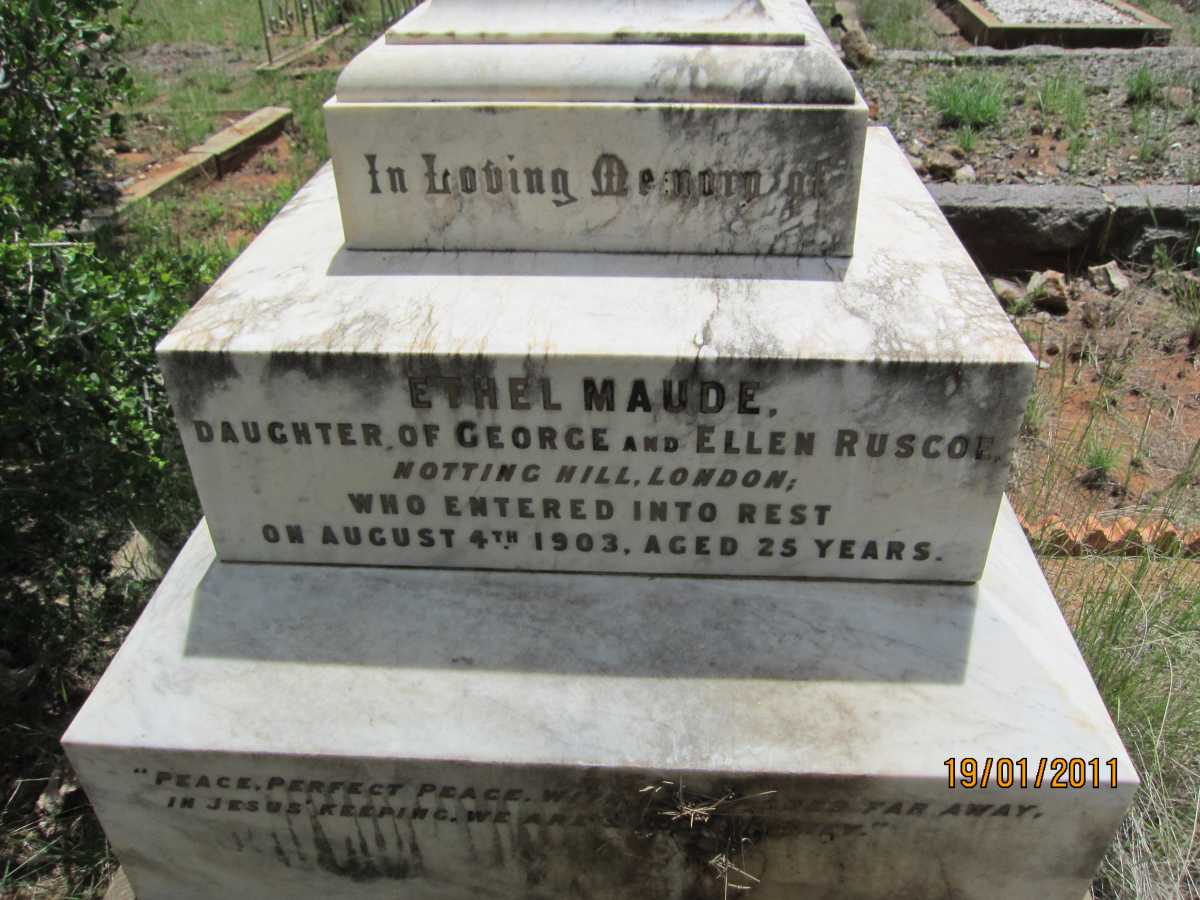 RUSCOE Ethel Maude -1903