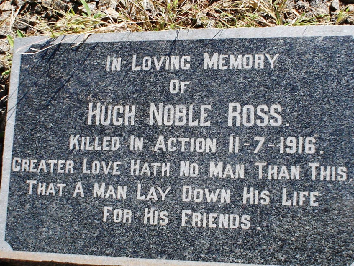 ROSS Hugh Noble -1916