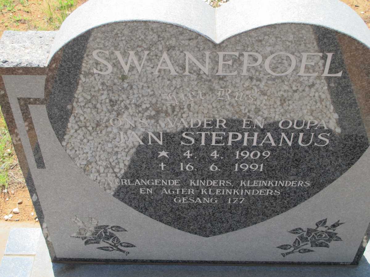 SWANEPOEL Jan Stephanus 1909-1991