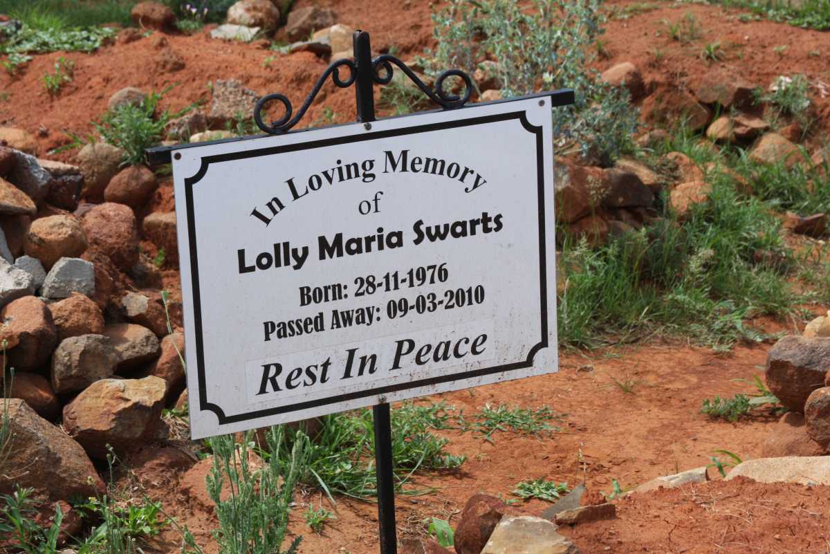 SWARTS Lolly Maria 1976-2010