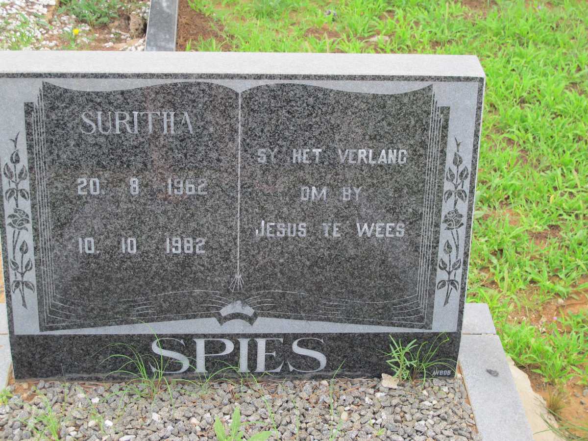 SPIES Suritha 1962-1982