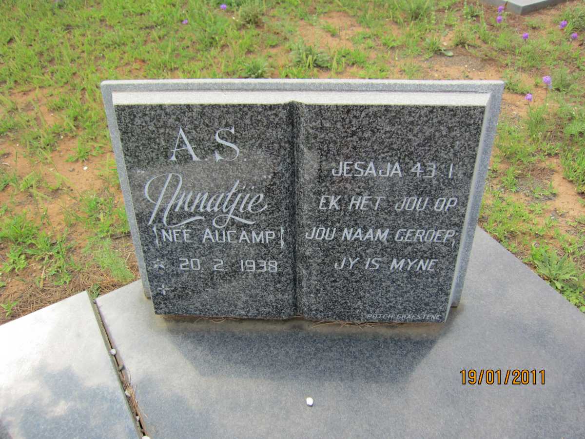 SEVENSTER T.C.H. 1917-1995 &amp; A.C. AUCAMP 1938-