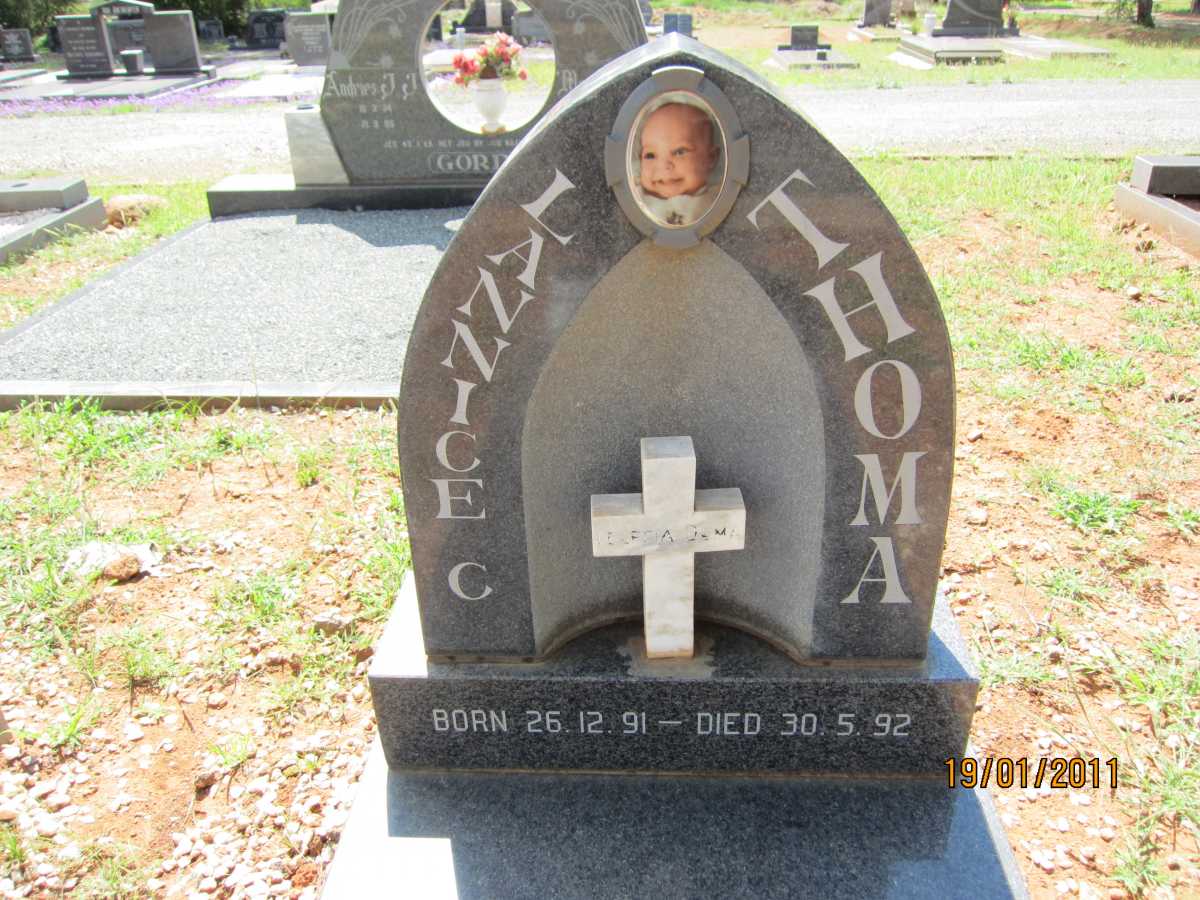 THOMA Lannice C. 1991-1992