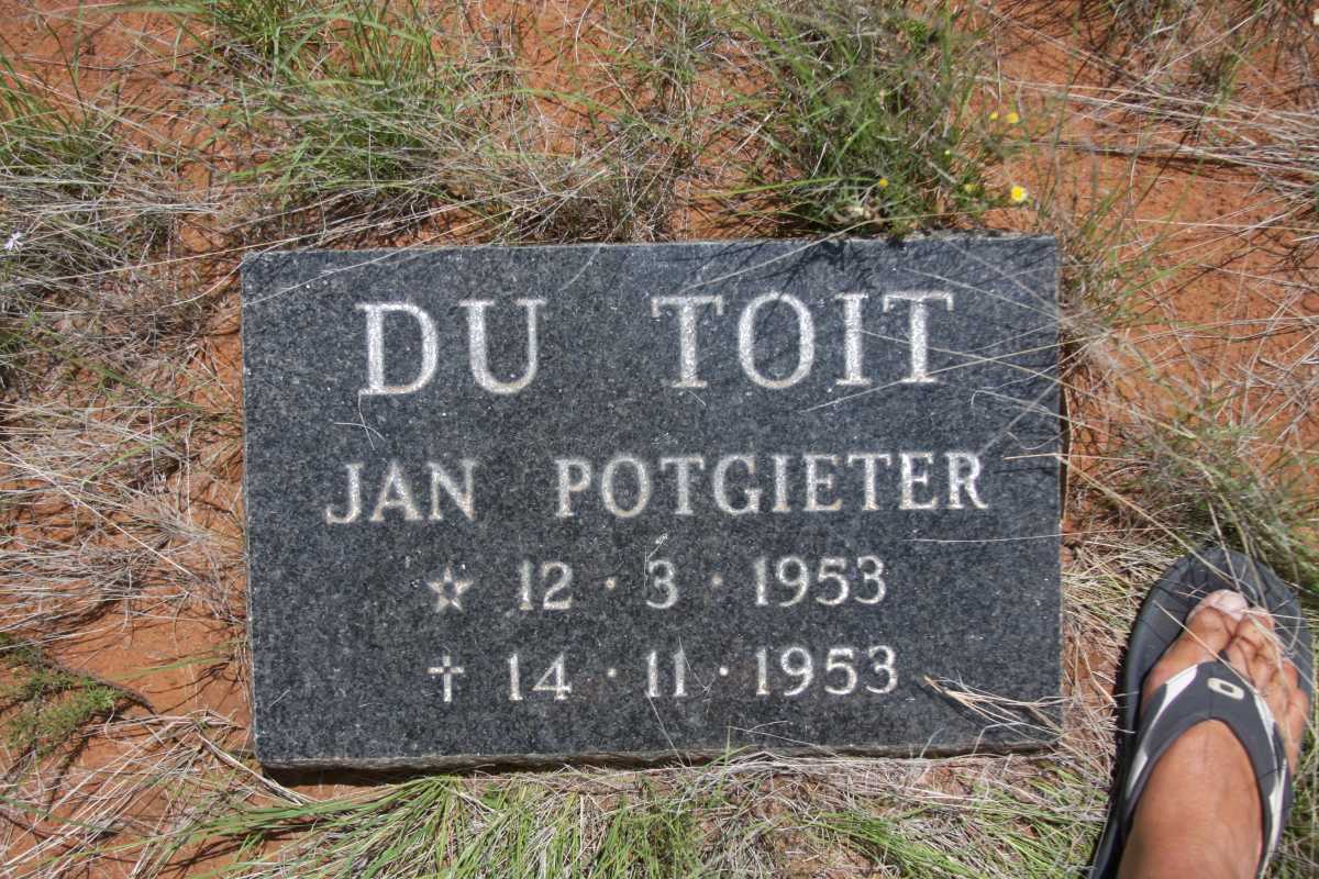 TOIT Jan Potgieter, du 1953-1953