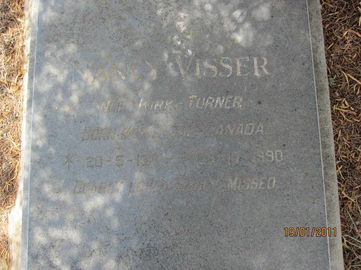 VISSER :: WELSBY :: ?