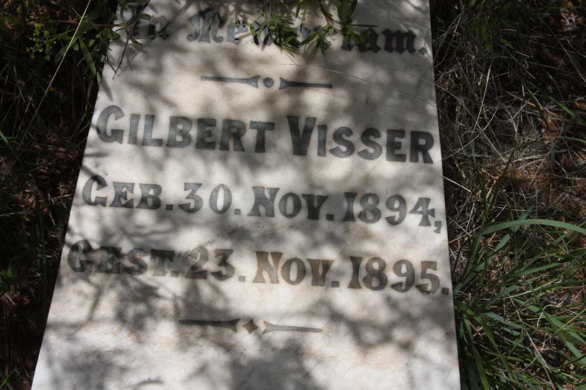 VISSER Gilbert 1894-1895