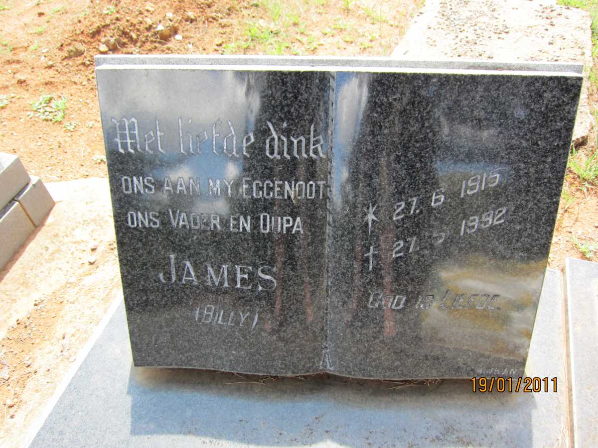 VISSER James 1915-1992 