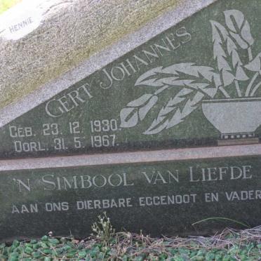 WAAL Gert Johannes ,de 1930-1967