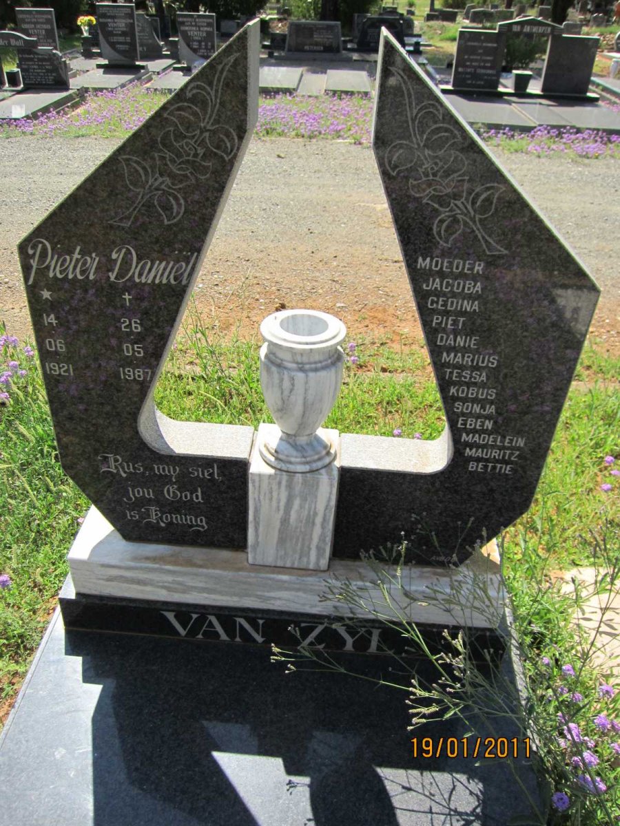 ZYL Pieter Daniel, van 1921-1987