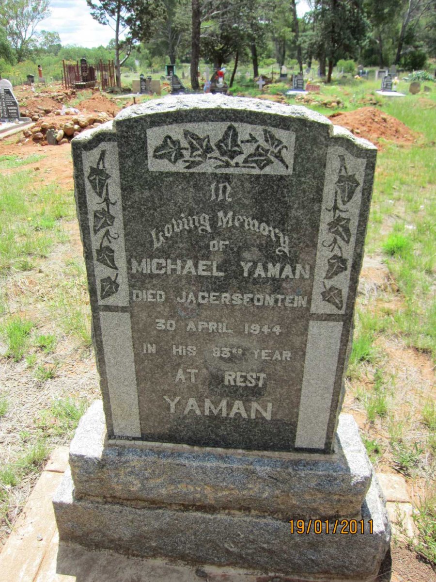 YAMAN Michael -1944