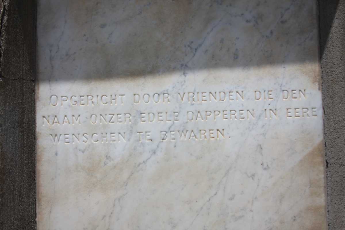 8. Plaque on the memorial