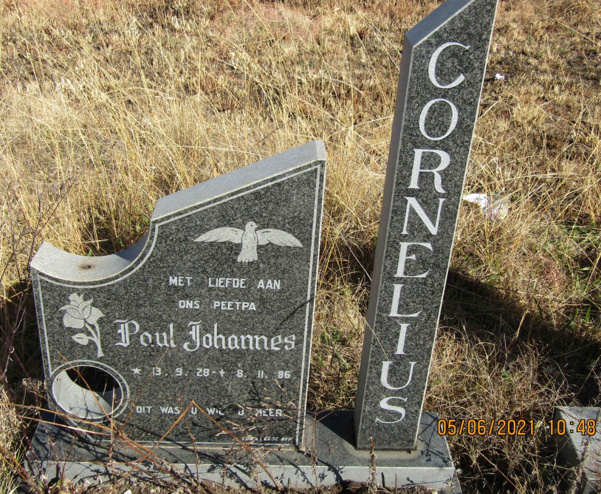 CORNELIUS Paul Johannes 1928-1986