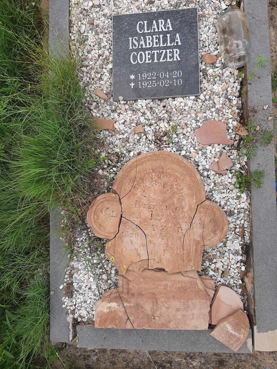 COETZER Clara Isabella 1922-1925