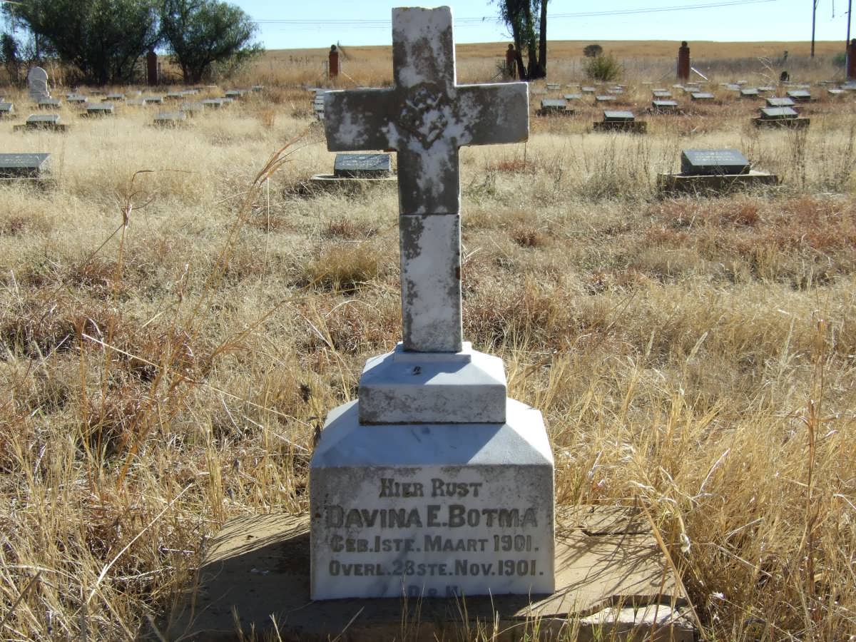 BOTMA Davina E. 1901-1901