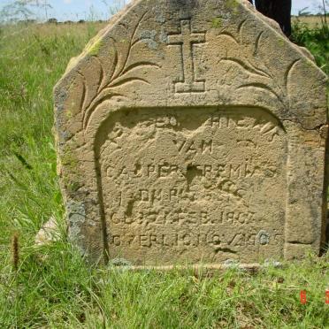 PLESSIS Casper Jeremias, du 1903-1905
