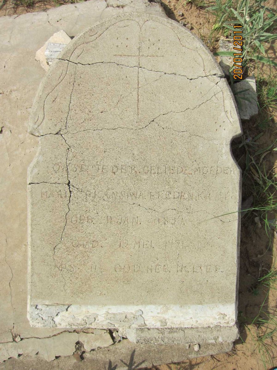 BREDENKAMP Maria Fransina 1857-19??