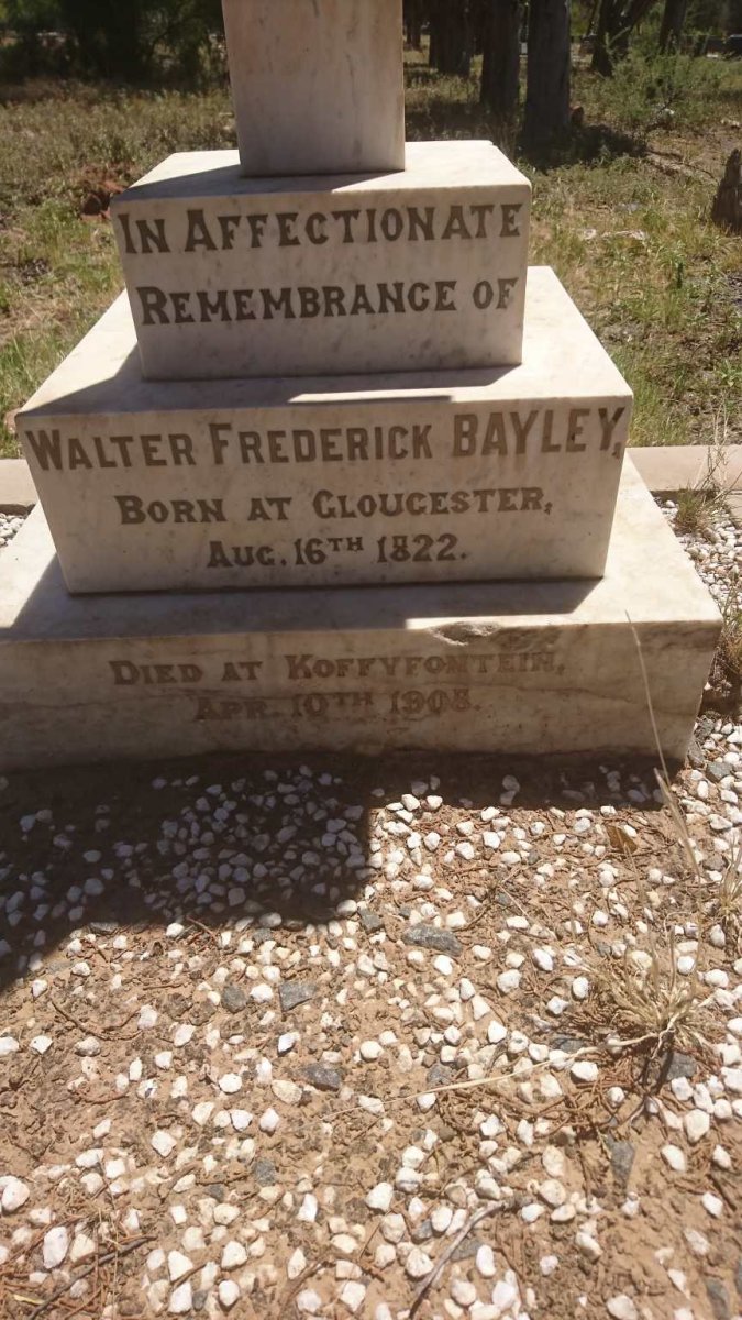 BAYLEY Walter Frederick 1822-1908