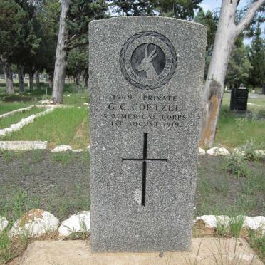 COETZEE G.C. -1919