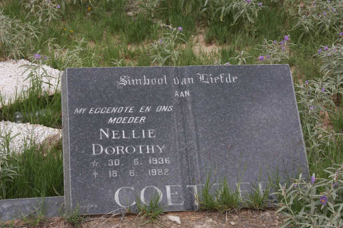 COETZEE Nellie Dorothy 1936-1982
