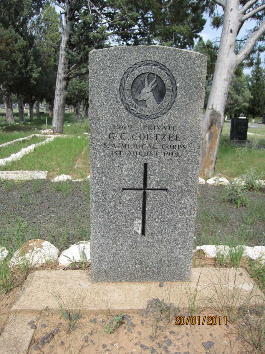COETZEE G.C. -1919