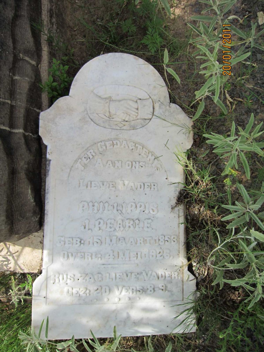 EARLE Phillippis J.P. 1853-1926