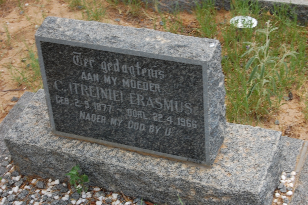 ERASMUS C. 1877-1966