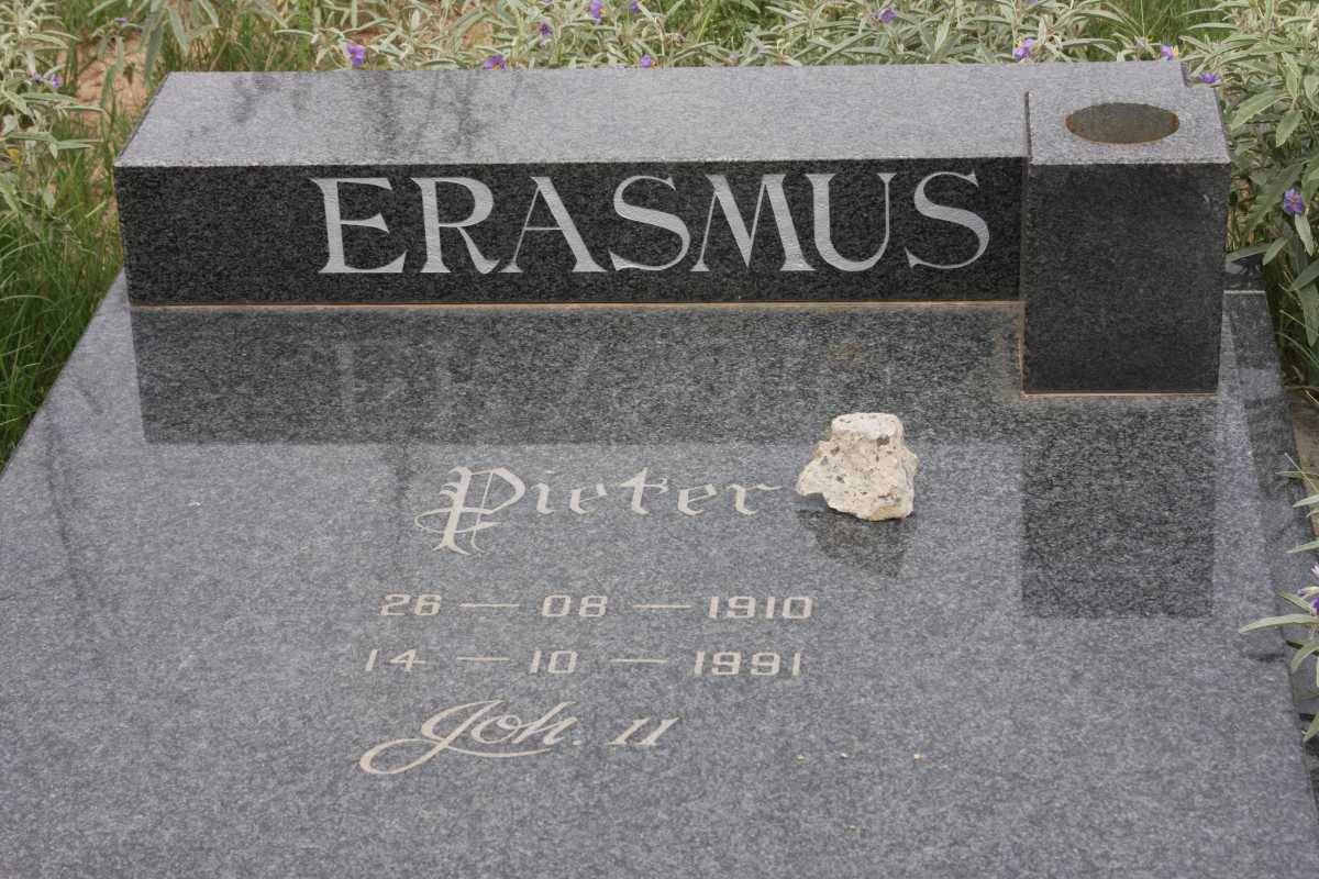ERASMUS Pieter 1910-1991