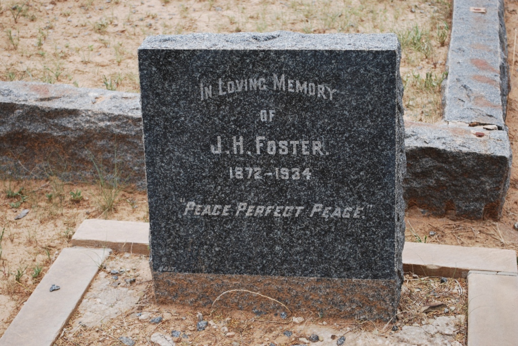 FOSTER J.H. 1872-1934