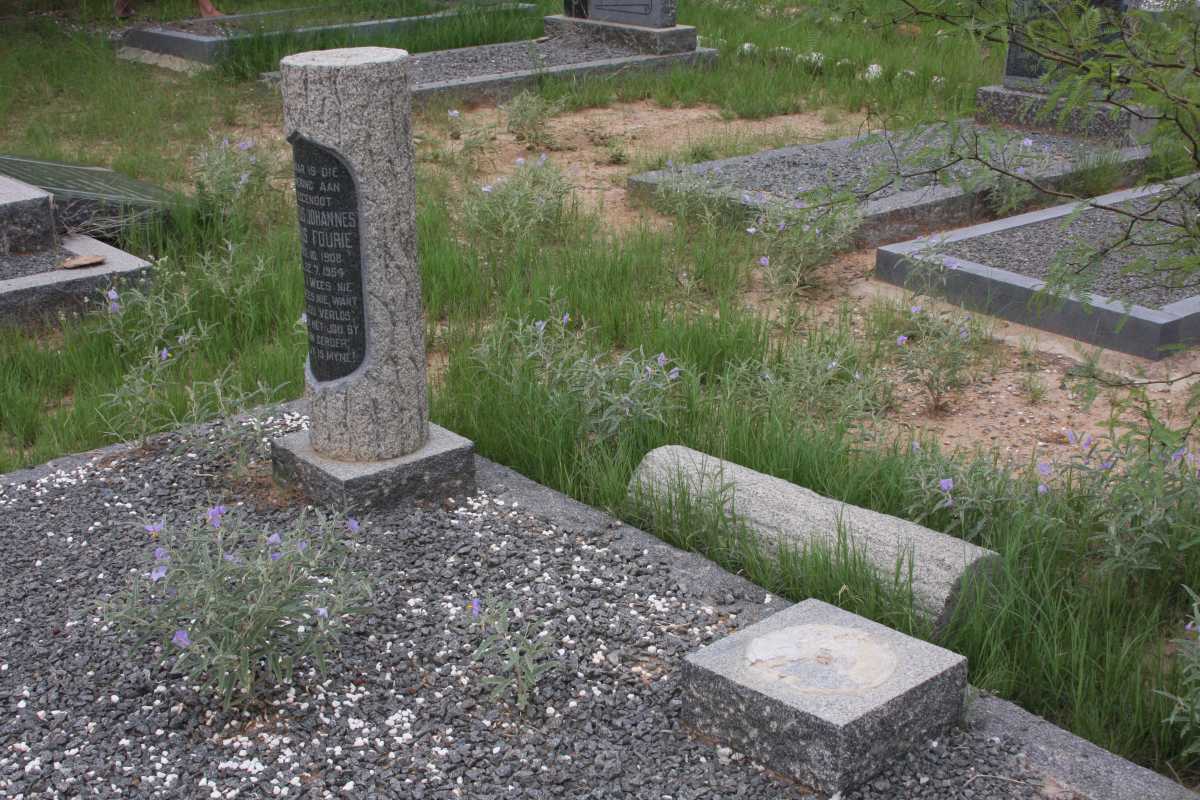 FOURIE Albertus Johannes Jacobus 1908-1964 &amp; ?
