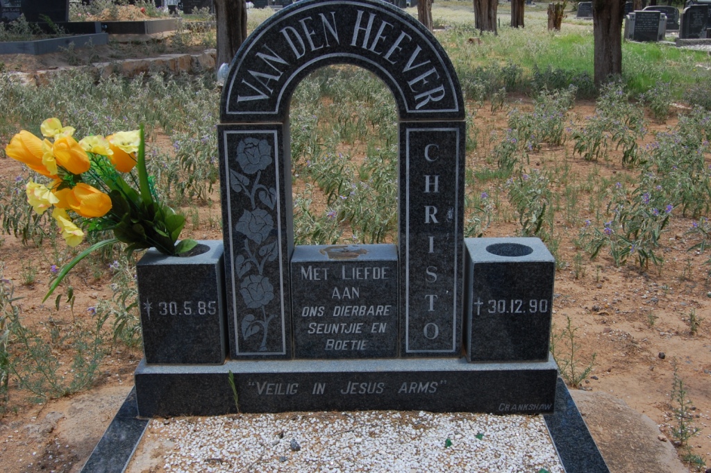 HEEVER Christo, van den 1985-1990