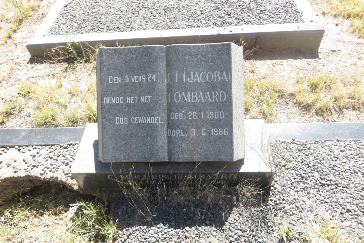 LOMBAARD J.I. 1900-1986