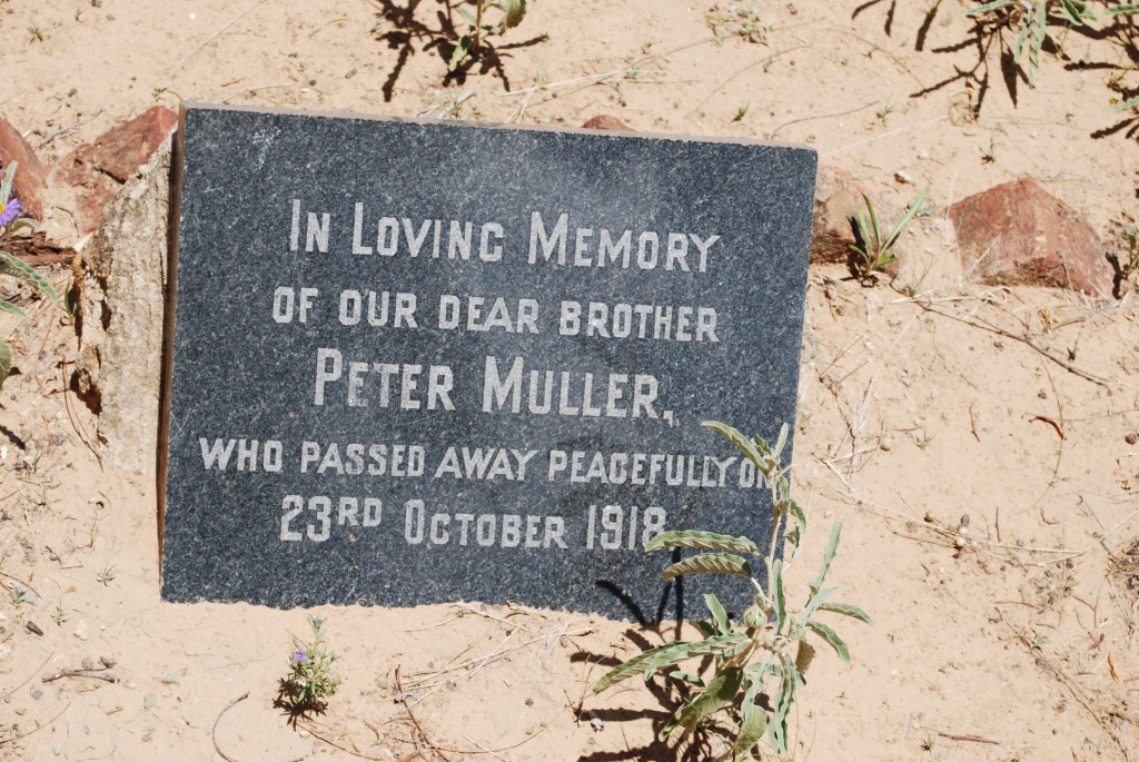 MULLER Peter -1918