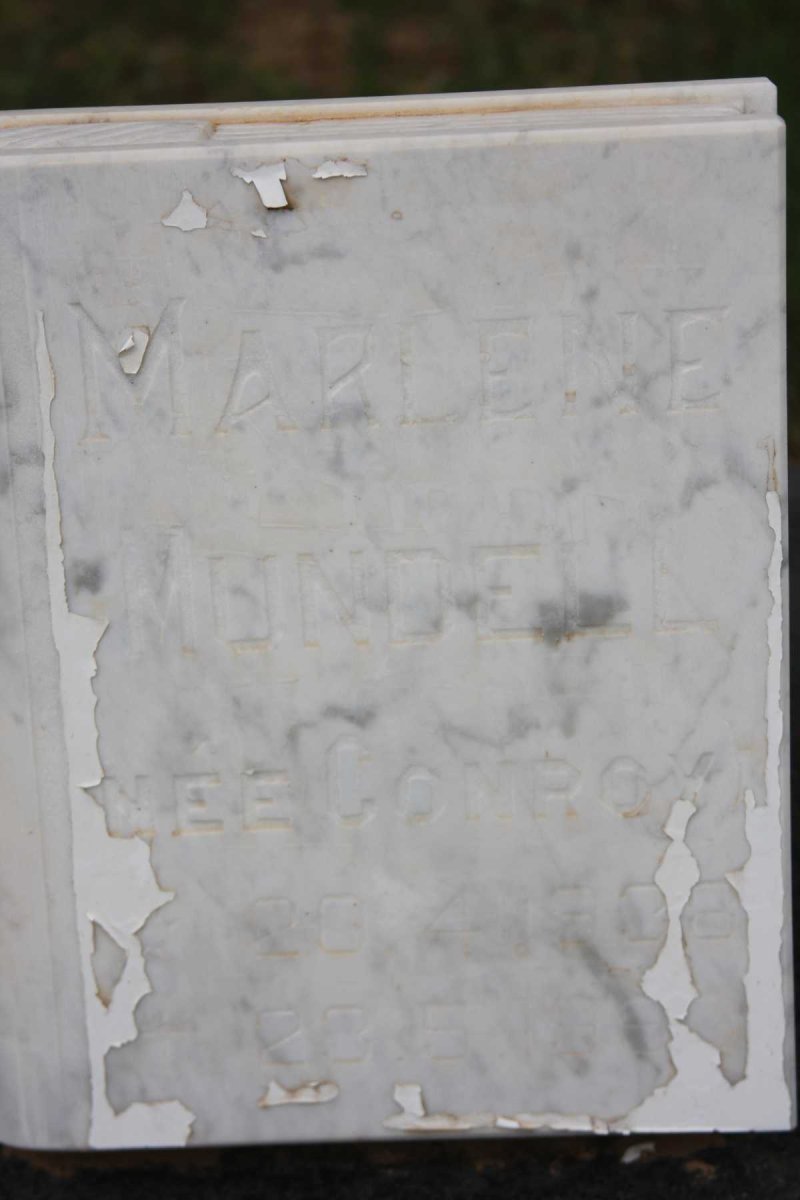 MUNDELL Marlene nee CONROY 1938-19??