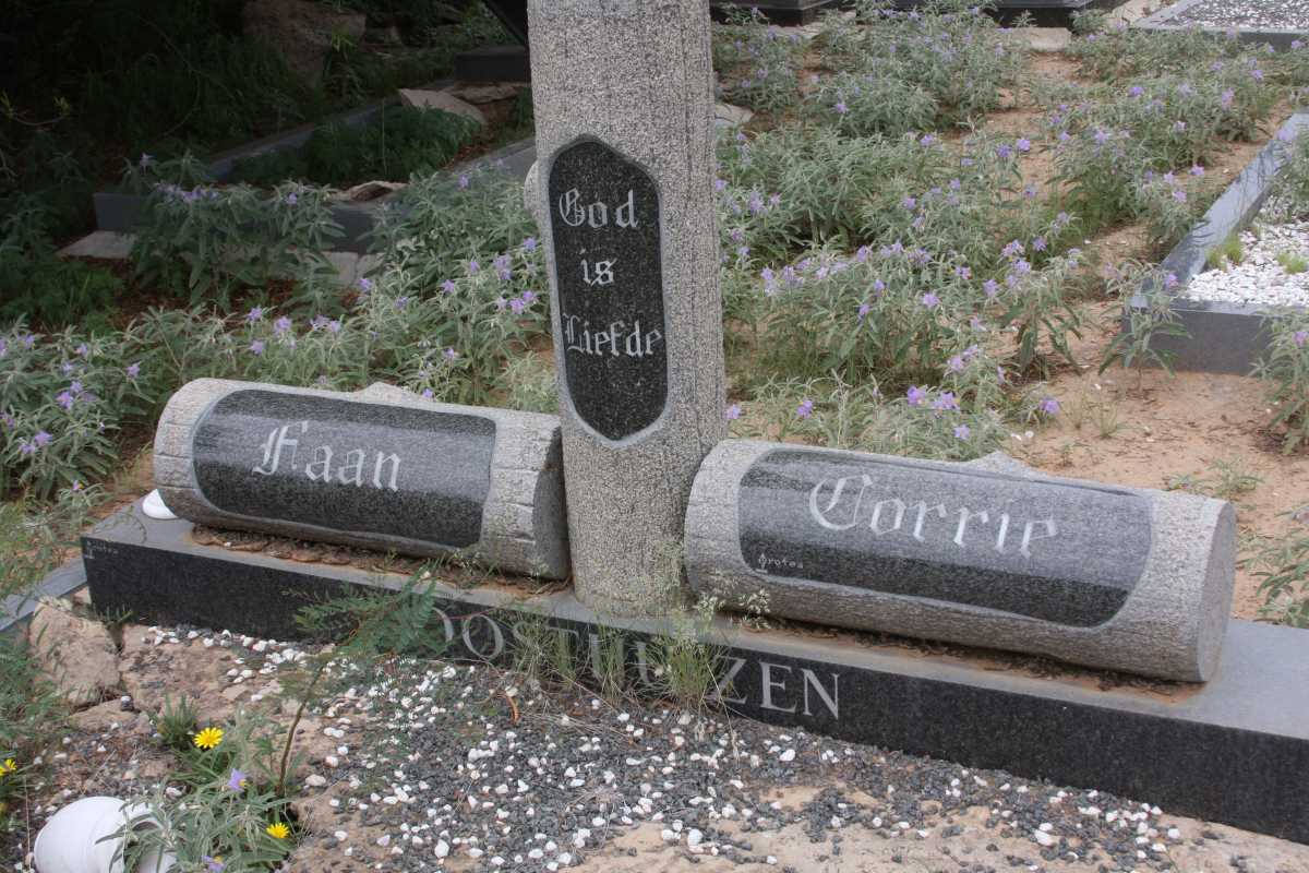 OOSTHUIZEN Faan &amp; Corrie