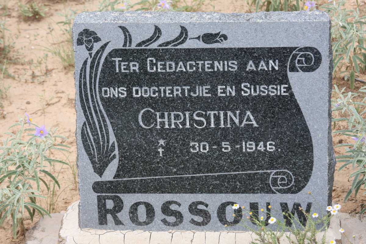 ROSSOUW Christina 1946-1946