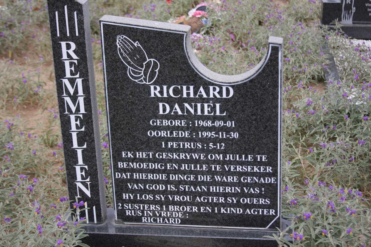 REMMELIEN Richard Daniël 1968-1995