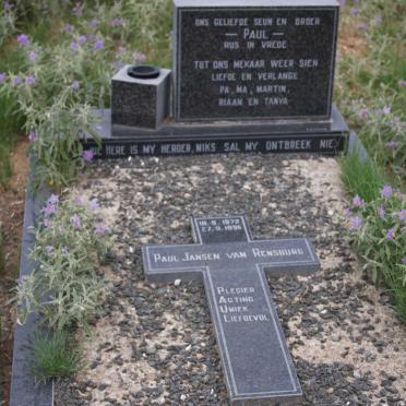 RENSBURG Paul, Jansen van 1972-1996