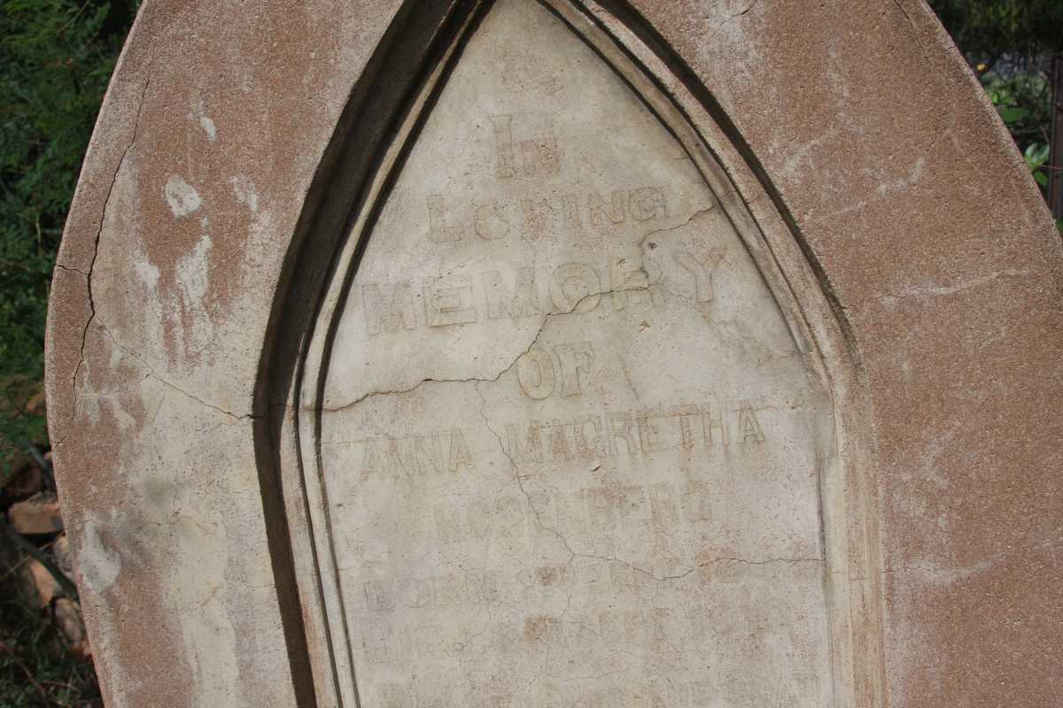 ROSENBERG Anna Magretha 1842-