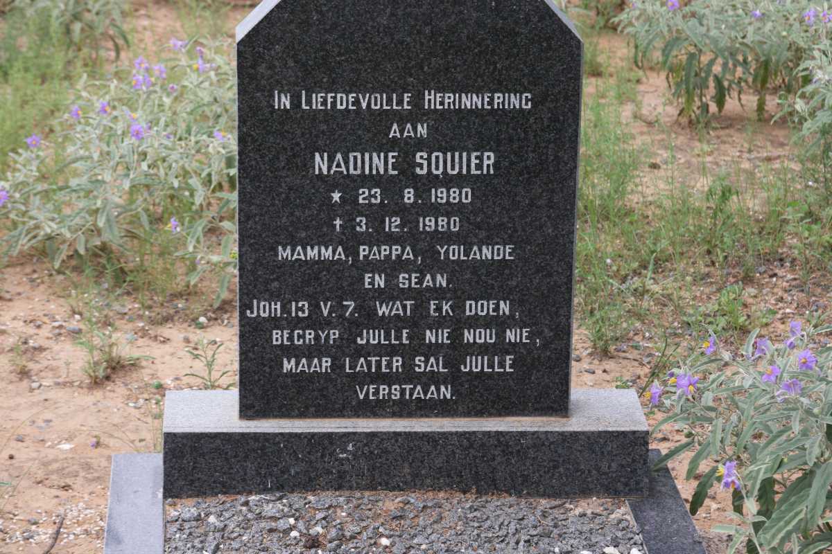 SQUIER Nadine 1980-1980