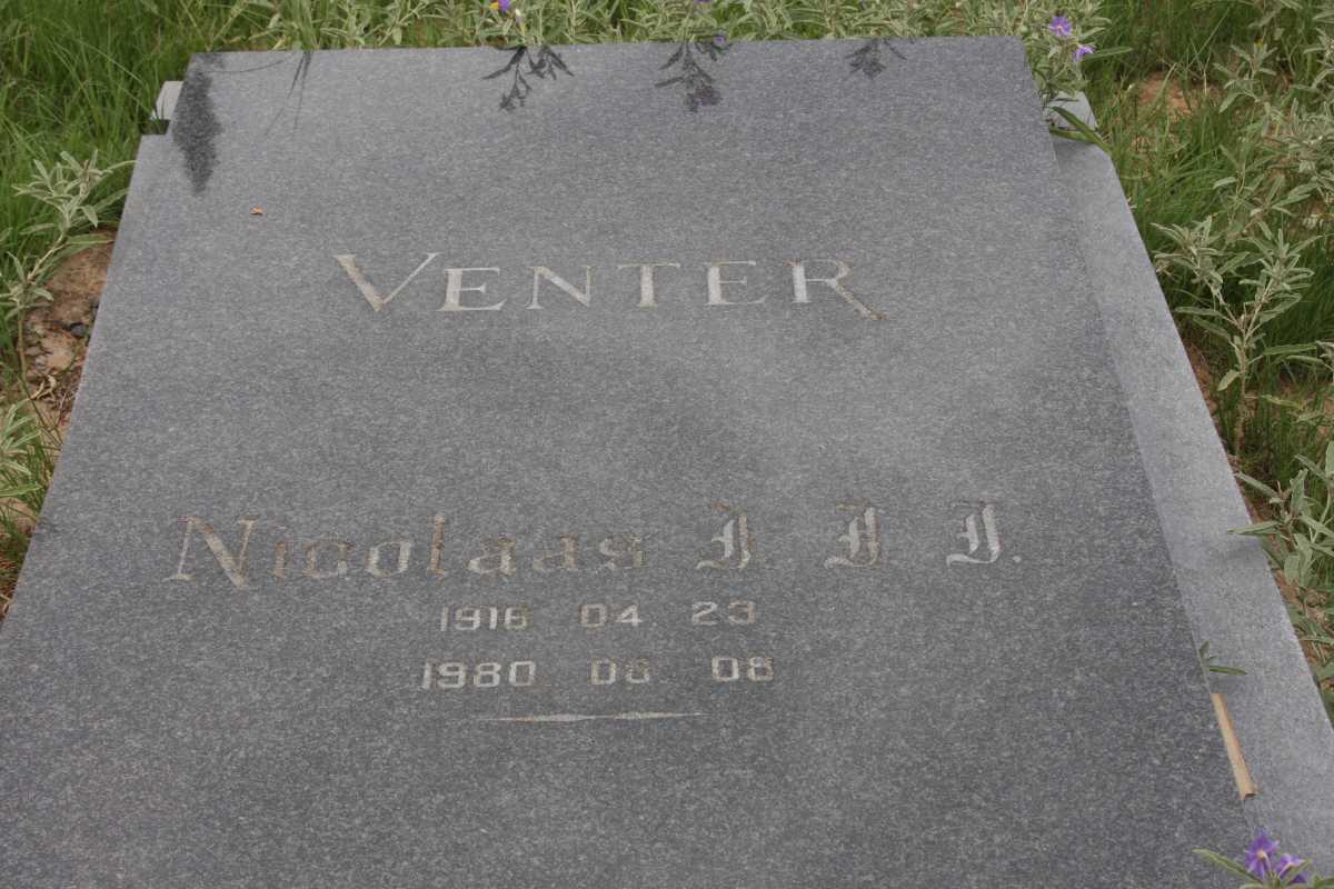 VENTER Nicolaas J.J.J. 1916-1980