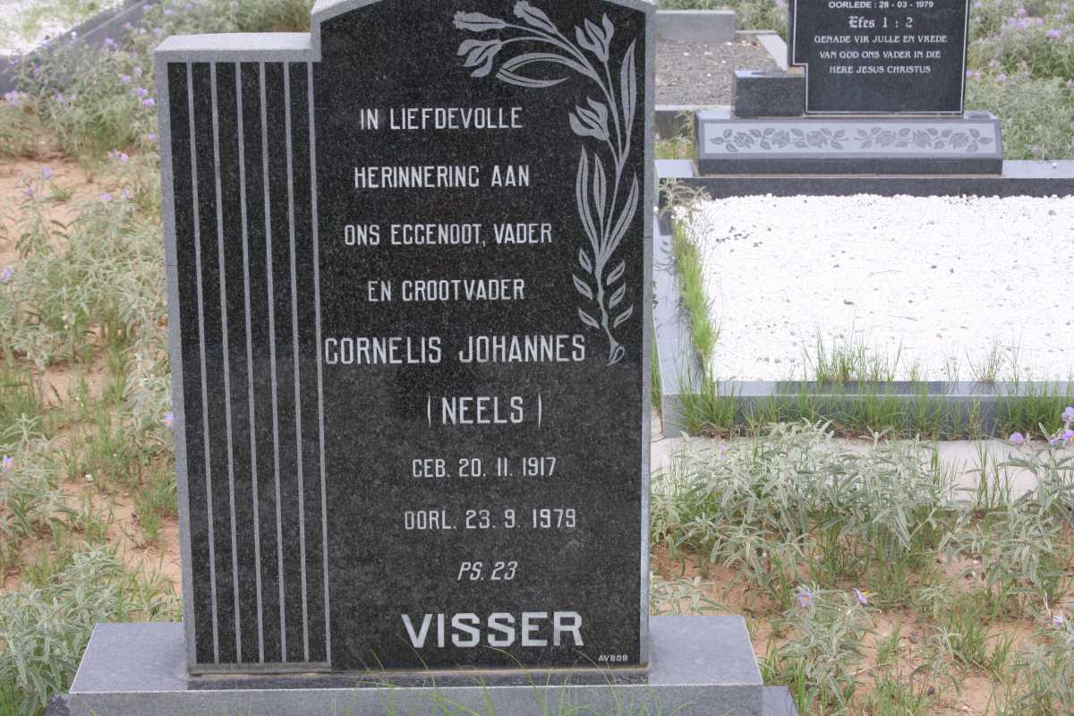 VISSER Cornelis Johannes 1917-1979