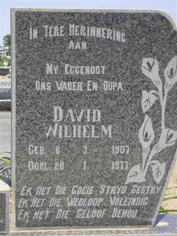 BLUMENTHAL David Wilhelm 1907-1977