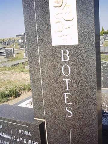 BOTES Jan Jacobus 1904-1970 &amp; J.J.P.C. VORSTER 1908-2001