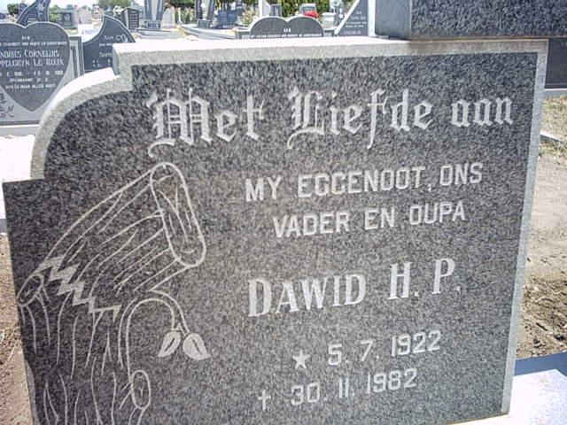 BREEDT Dawid H.P. 1922-1982