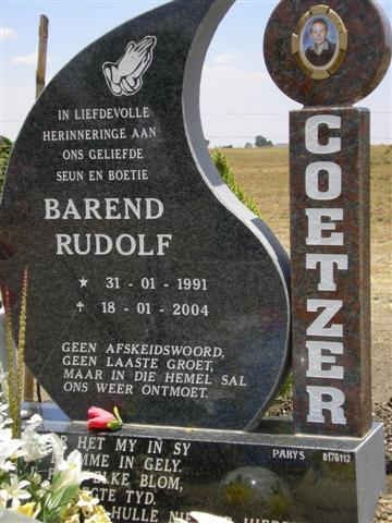 COETZER Barend Rudolf 1991-2004