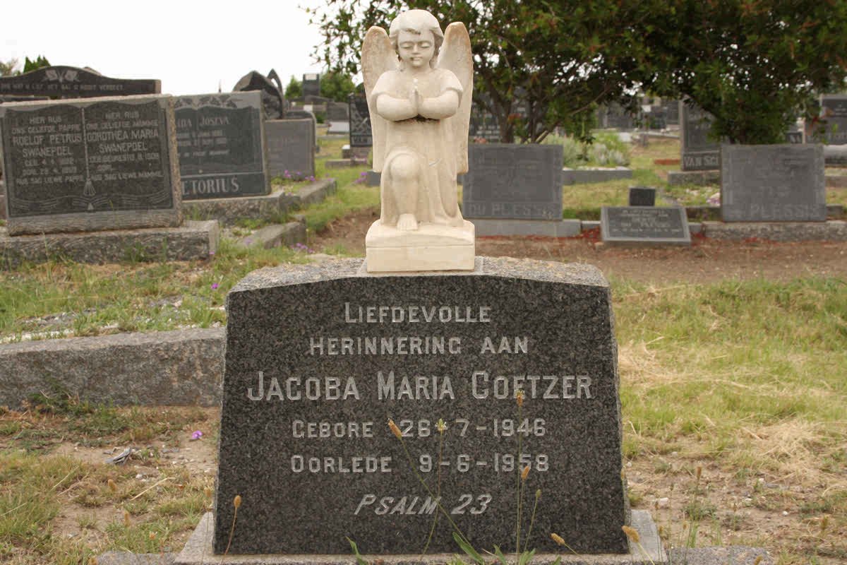 COETZER Jacoba Maria 1946-1958
