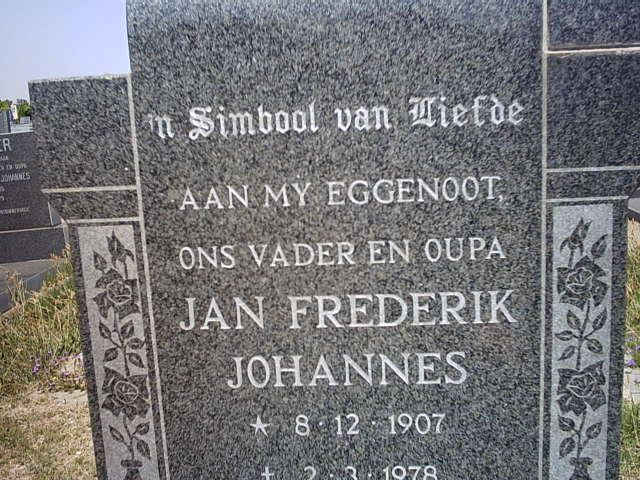 COMBRINCK Jan Frederik Johannes 1907-1978