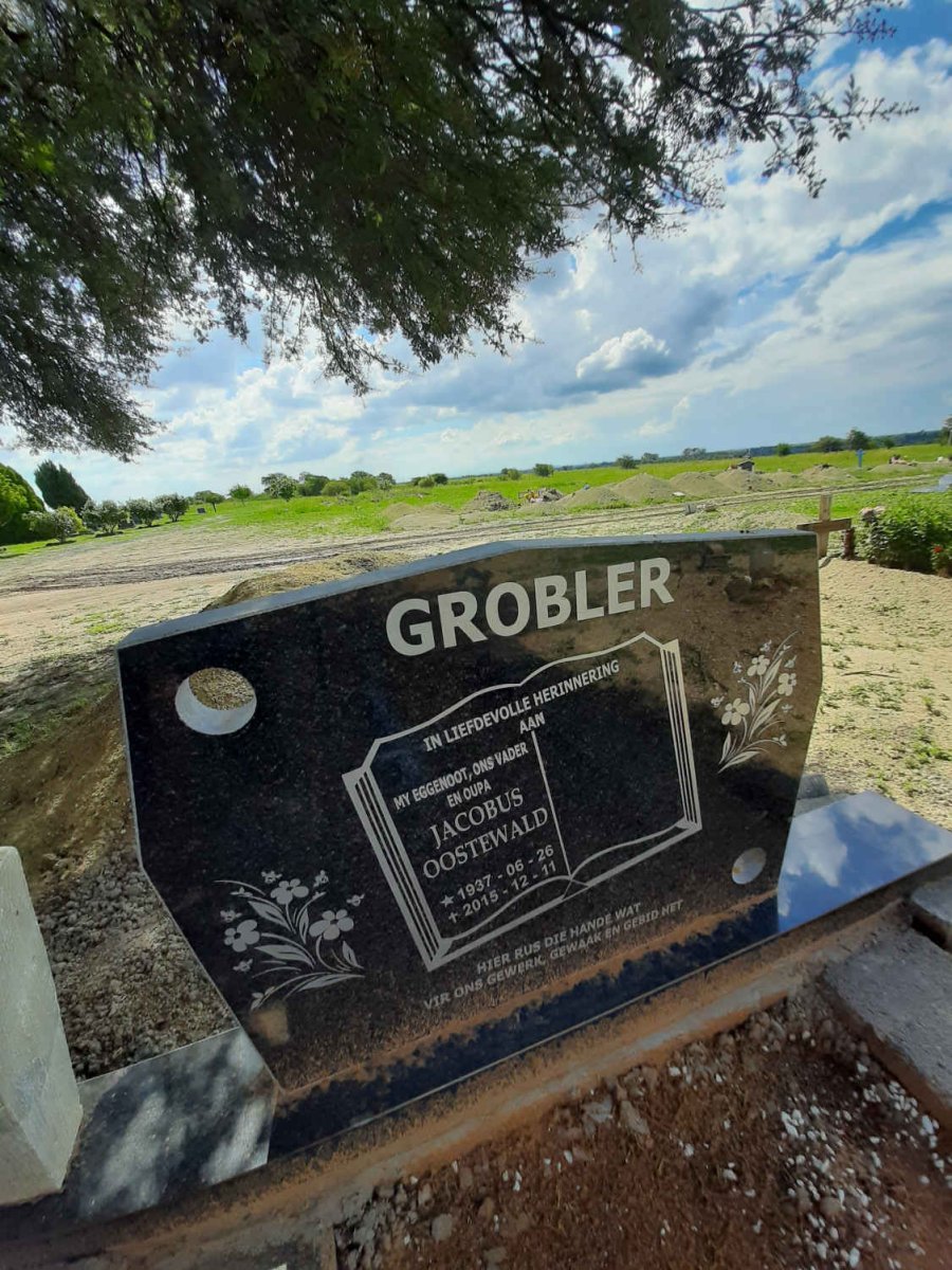 GROBLER Jacobus Oostewald 1937-2015