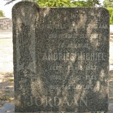 JORDAAN Andries Michiel 1947-1948